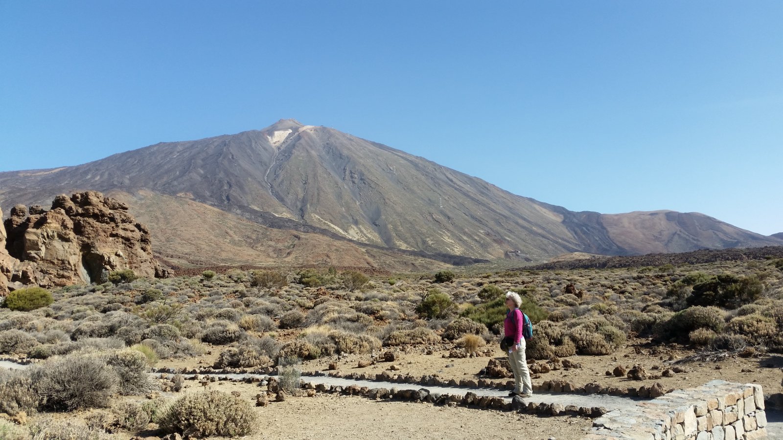 Wandeling op de lavavlakten van El Teide